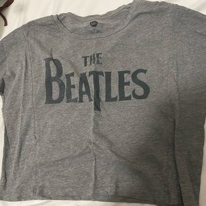Beatles Baggy Crop Top